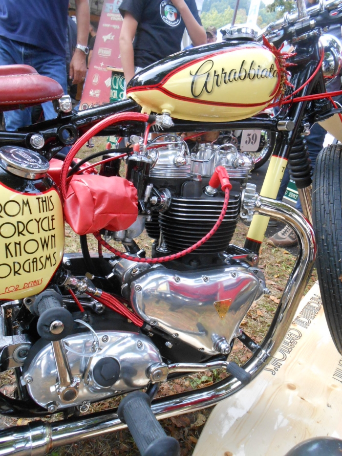 Glemseck 101 cafe racer 2014 motorcycle touring holiday - 